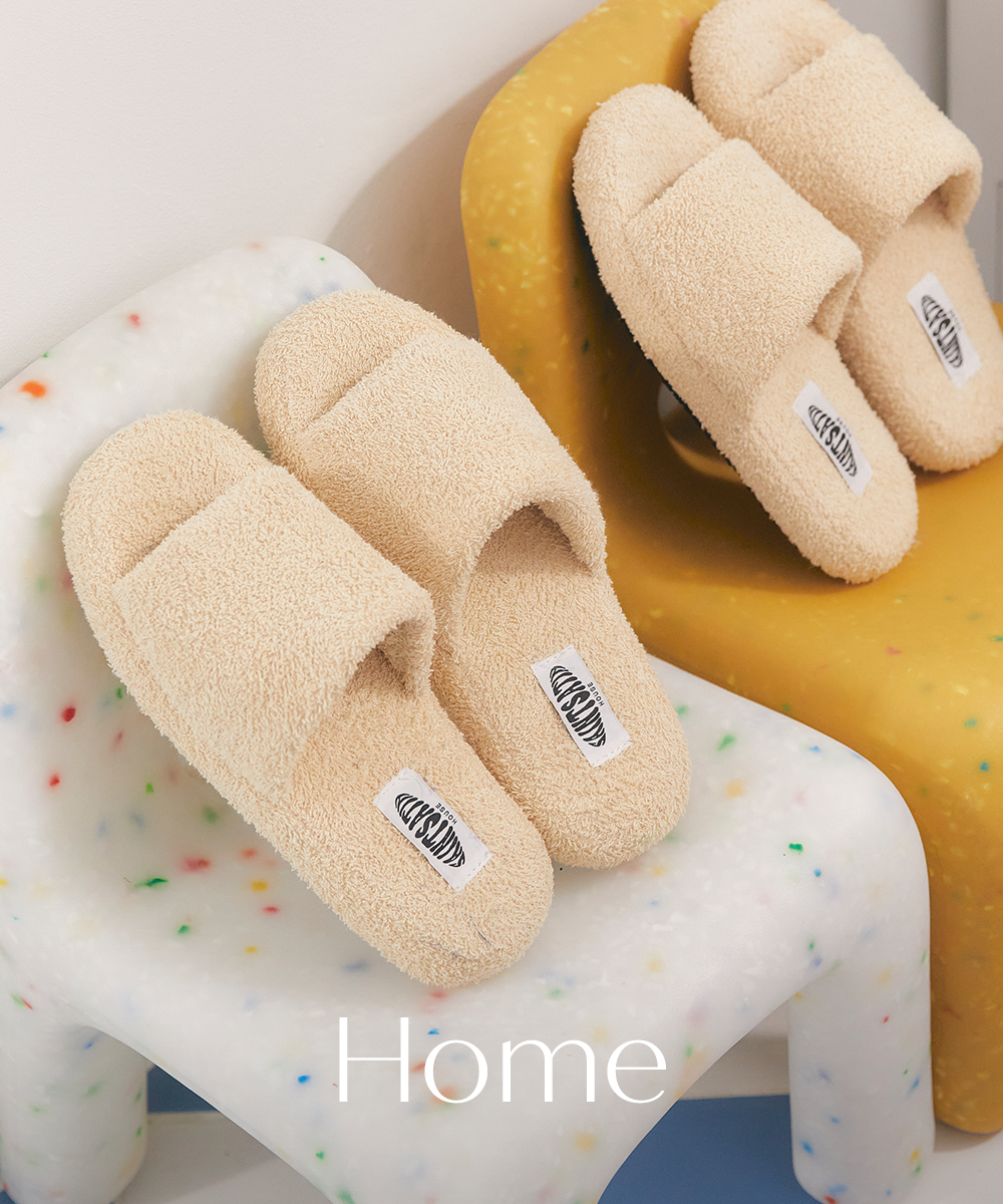 韓国人気★[SAINTSATIN] BREEN FLIP FLAP CUSHION SLIPPER saint satin.